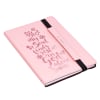 Dot Grid Journal: My Soul Finds, Pink With Elastic Closure Imitation Leather - Thumbnail 5