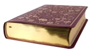 ESV Illuminated Bible Art Journaling Edition Burgundy (Black Letter Edition) Imitation Leather - Thumbnail 1