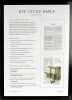 ESV Study Bible Large Print Mahogany Trellis Design Indexed (Black Letter Edition) Imitation Leather - Thumbnail 1