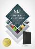 NLT Illustrated Study Bible Black/Onyx (Black Letter Edition) Imitation Leather - Thumbnail 1