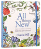 Inspire: All Things New - Creative Coloring & Journaling 365 Day Devotional Paperback - Thumbnail 1