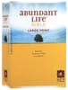 NLT Abundant Life Bible Large Print (Black Letter Edition) Paperback - Thumbnail 0