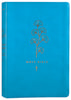 NLT Premium Gift Bible Teal (Red Letter Edition) Imitation Leather - Thumbnail 0