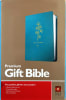 NLT Premium Gift Bible Teal (Red Letter Edition) Imitation Leather - Thumbnail 1
