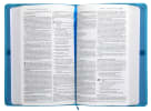 NLT Premium Gift Bible Teal (Red Letter Edition) Imitation Leather - Thumbnail 3