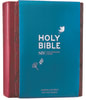 NIV Journalling Bible With Magnetic Clasp Plum Anglicised Text Flexi Back - Thumbnail 1