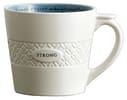 Ceramic Textured Mug: Strong, Cream/Blue (Phil 4:13) Homeware - Thumbnail 0