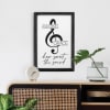 Carved Wall Art: Amazing Grace, Carved Musical Note (Mdf/pine) Wall Art - Thumbnail 1
