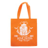 Tote Bag: He Fills My Life With Good Things, Orange/White (Psalm 103:5) Bags - Thumbnail 0