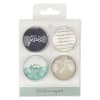 Glass Magnets Set of 4: I Will Give You Rest Homeware - Thumbnail 0