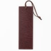 Bookmark With Tassel: For I Know the Plans I Have For You Red Imitation Leather - Thumbnail 1