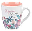 Ceramic Mugs 325ml: Floral, Rejoice Collection (Set Of 4) Homeware - Thumbnail 5