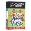 52 Colouring Cards For Kids: Bible Memory Verses, Every Kid Should Know Box - Thumbnail 3