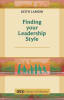 Finding Your Leadership Style Paperback - Thumbnail 0