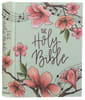 NIV Artisan Collection Bible Teal Floral (Red Letter Edition) Hardback - Thumbnail 2
