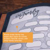 NIV Our Family Story Bible Navy (Red Letter Edition) Imitation Leather Over Board - Thumbnail 4