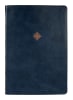 NKJV Reference Bible Super Giant Print Blue (Red Letter Edition) Premium Imitation Leather - Thumbnail 1