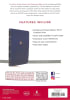 NKJV Reference Bible Super Giant Print Blue (Red Letter Edition) Premium Imitation Leather - Thumbnail 2