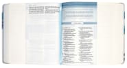 NLT Thrive Creative Journaling Devotional Bible Blue Flowers (Black Letter Edition) Hardback - Thumbnail 2