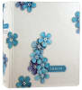 NLT Thrive Creative Journaling Devotional Bible Blue Flowers (Black Letter Edition) Hardback - Thumbnail 0