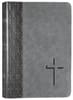 TPT New Testament Large Print Gray (With Psalms, Proverbs And The Song Of Songs) Imitation Leather - Thumbnail 0