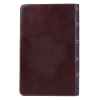KJV Giant Print Bible Pink/Brown Red Letter Edition Imitation Leather - Thumbnail 1