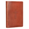KJV Super Giant Print Bible Tan (Red Letter Edition) Imitation Leather - Thumbnail 3
