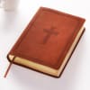 KJV Super Giant Print Bible Tan (Red Letter Edition) Imitation Leather - Thumbnail 4