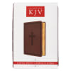KJV Compact Large Print Dark Brown Red Letter Edition Imitation Leather - Thumbnail 7