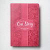 Legacy Journal: Our Life, Our Story, Dark Pink/Floral, Luxleather Imitation Leather - Thumbnail 4