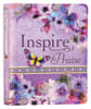 NLT Inspire Praise Bible Purple Garden (Black Letter Edition) Imitation Leather - Thumbnail 0