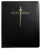 Kjver Sword Study Bible Giant Print Black (Red Letter Edition) Genuine Leather - Thumbnail 0