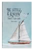 Journal: Be Still & Know Sailboat (Psalm 46:10) Flexi-back - Thumbnail 0