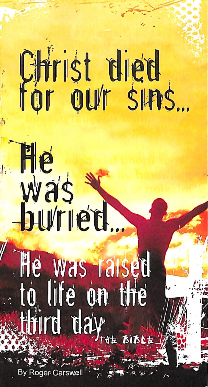 Christ Dies For Our Sins... Booklet
