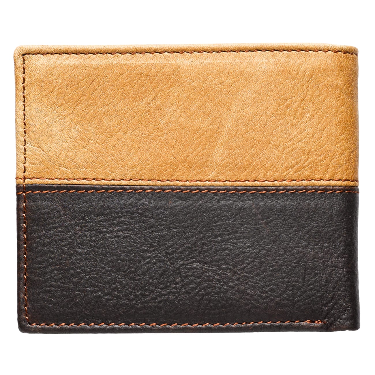 Mens Genuine Leather Wallet Tan/Brown: Cross Soft Goods