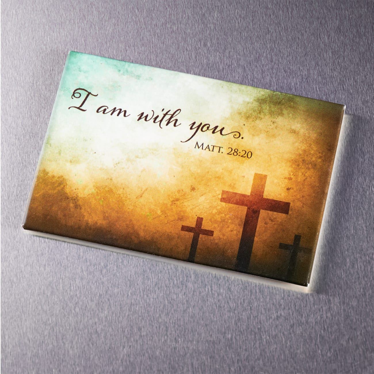 Magnet With a Message: I Am With You (Matt 28:20) Novelty
