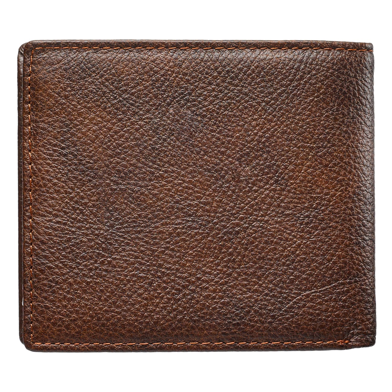Mens Genuine Leather Wallet: Be Strong and Courageous Soft Goods
