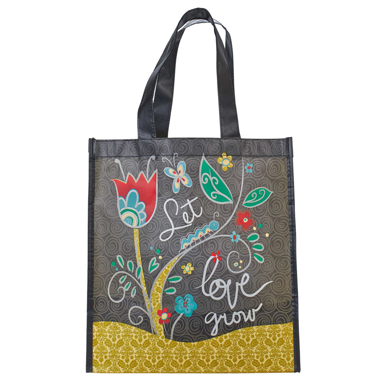 Non-Woven Tote Bag: Love One Another Deeply Soft Goods