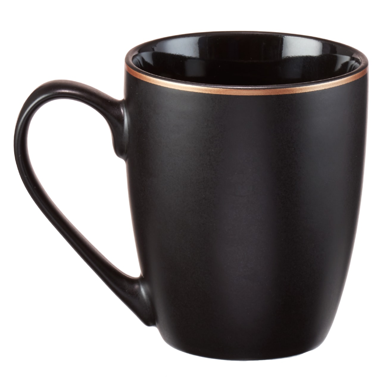 Ceramic Mug: The Lord is With Me... Black, Saved By Grace (355ml) Homeware