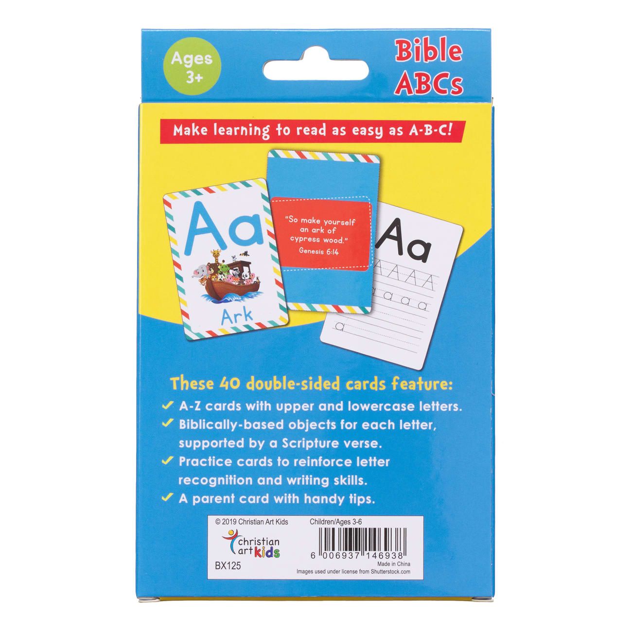 Bible Abc's Boxed Cards (Flash Cards) Box