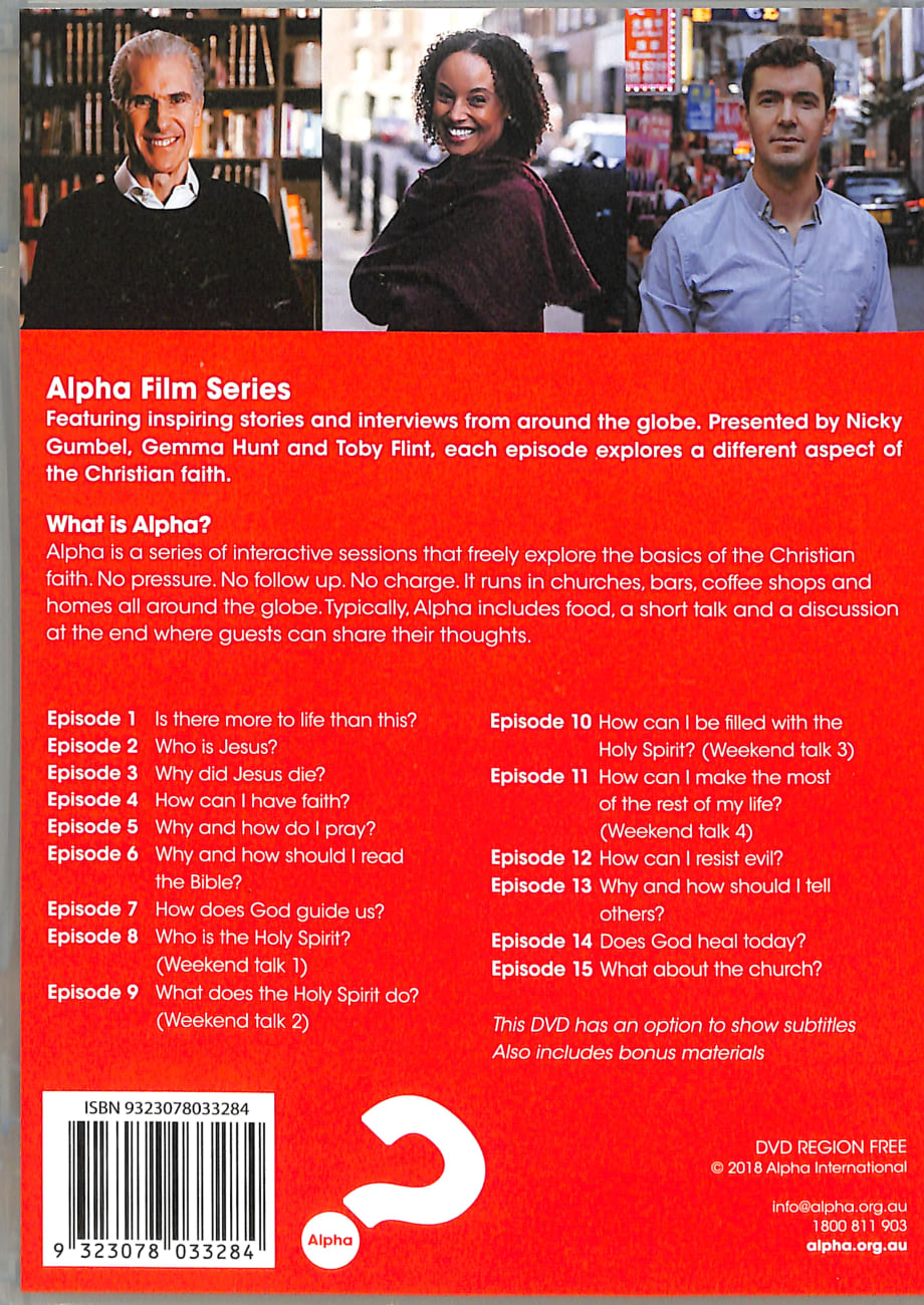 Alpha Film Series 5 DVD Set (2018) (Alpha Course) DVD