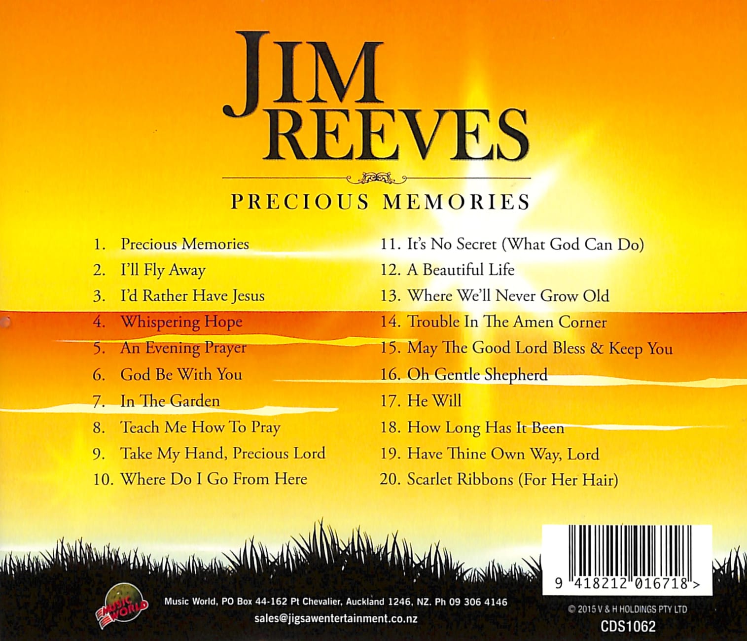 Precious Memories CD