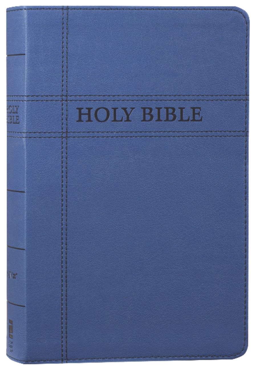 NIV Premium Gift Bible Navy (Red Letter Edition) Premium Imitation Leather