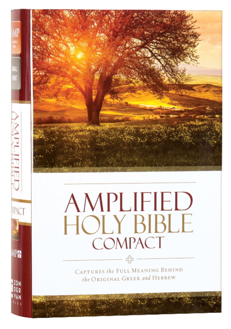 Amplified Holy Bible Compact (Black Letter Edition) Hardback