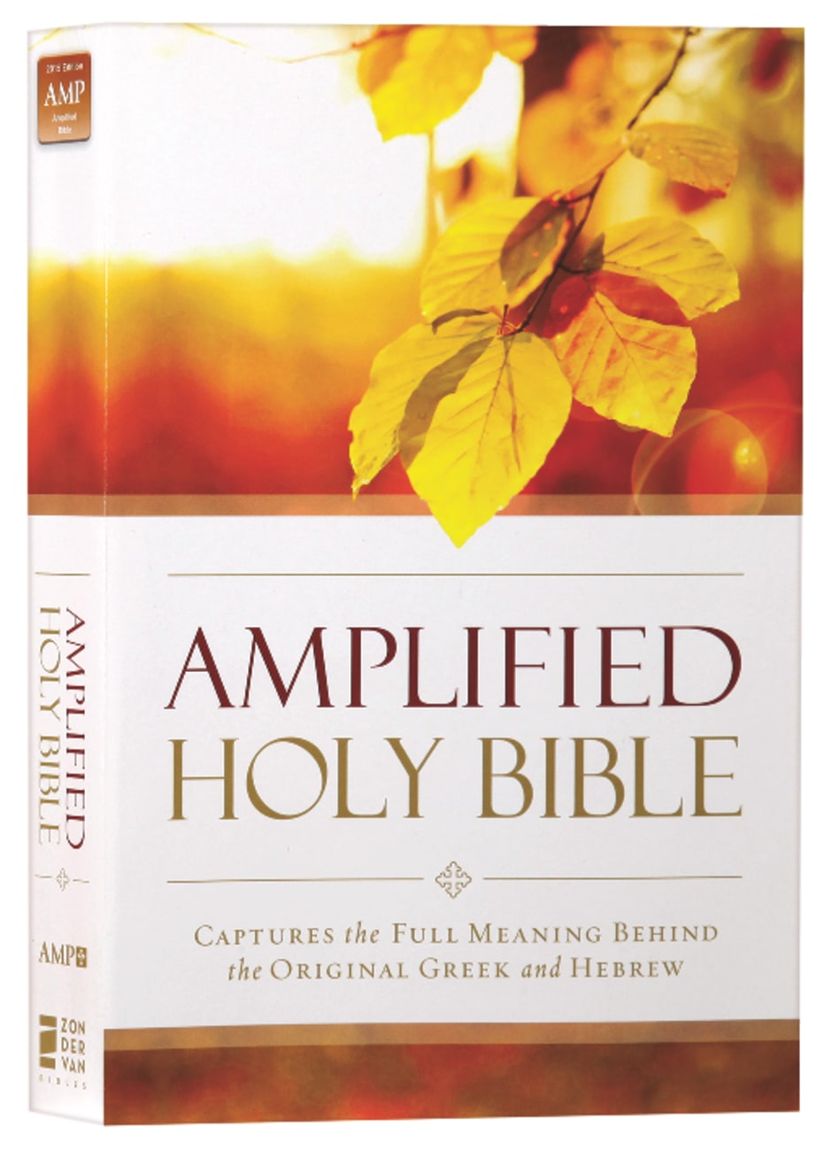 Amplified Outreach Bible (Black Letter Edition) Paperback