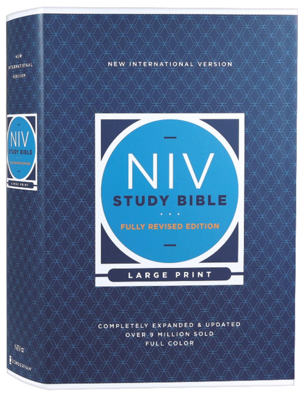 NIV Study Bible Large Print (Red Letter Edition) Fully Revised Edition (2020) Hardback