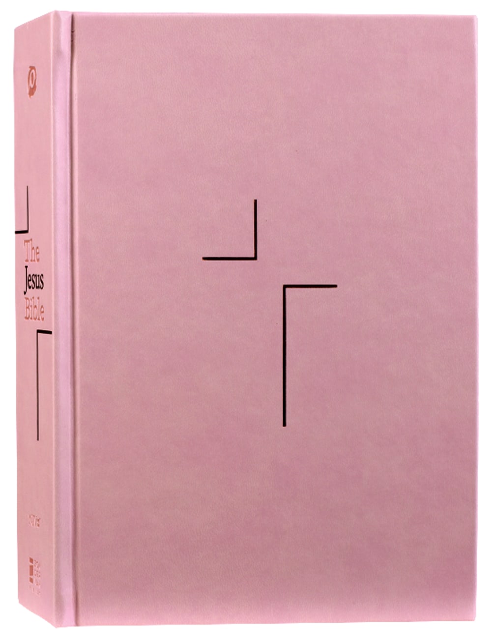 NIV the Jesus Bible Pink Comfort Print Edition (Black Letter Edition) Fabric over hardback