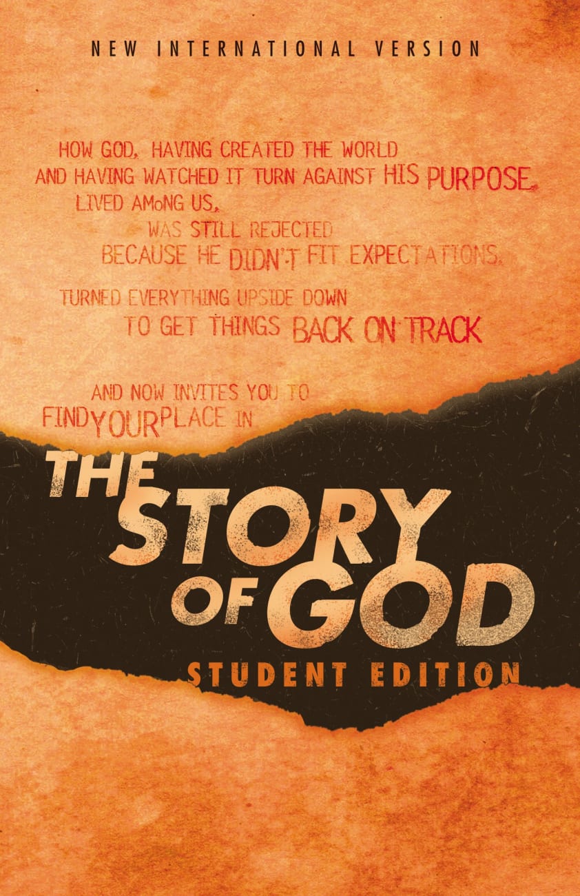 NIV Story of God, the Student Edition Paperback