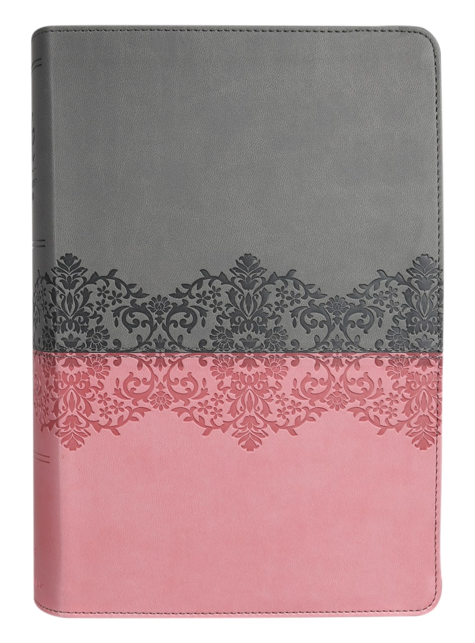 NIV Life Application Study Bible 3rd Edition Gray/Pink (Red Letter Edition) Premium Imitation Leather