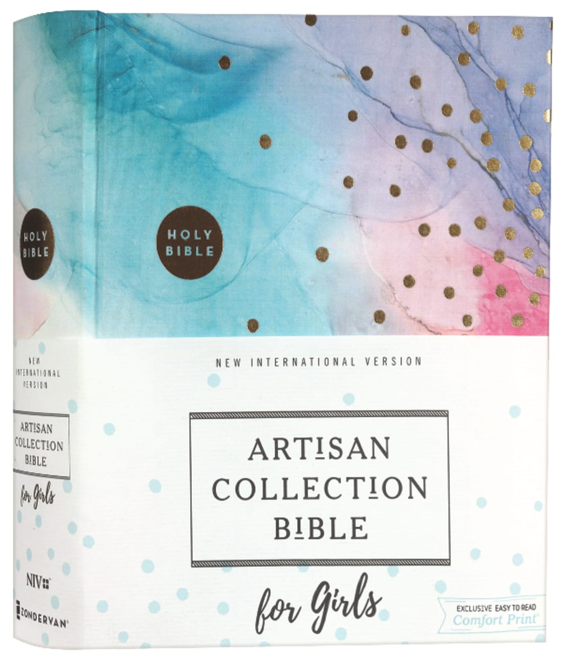 NIV Artisan Collection Bible For Girls Multi-Color (Red Letter Edition) Fabric Over Hardback